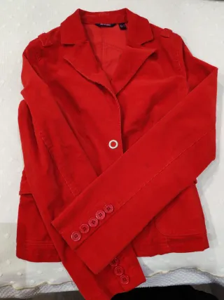 Chaqueta Mango Roja