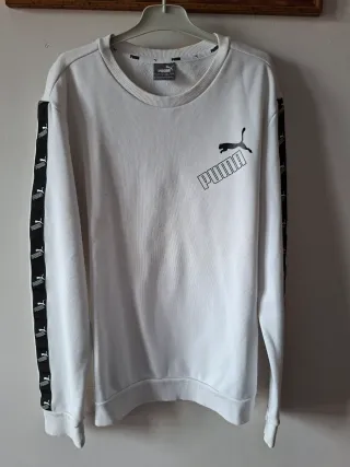 Sudadera Puma Blanca