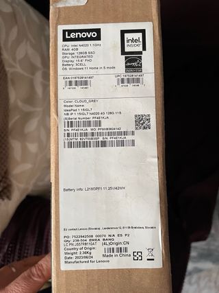 Ordenador portátil Lenovo