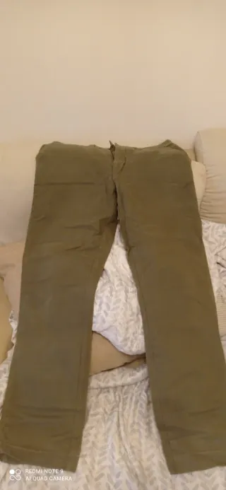 Pantaloni Dockers Uomo Verde Oliva Vintage