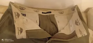 Pantaloni Dockers Uomo Verde Oliva Vintage