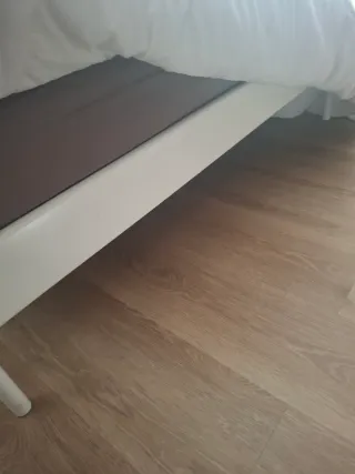 Estructura Cama IKEA Metal Blanca