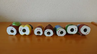 Conjunto vintage los 7 Dioses de la Fortuna 1970s