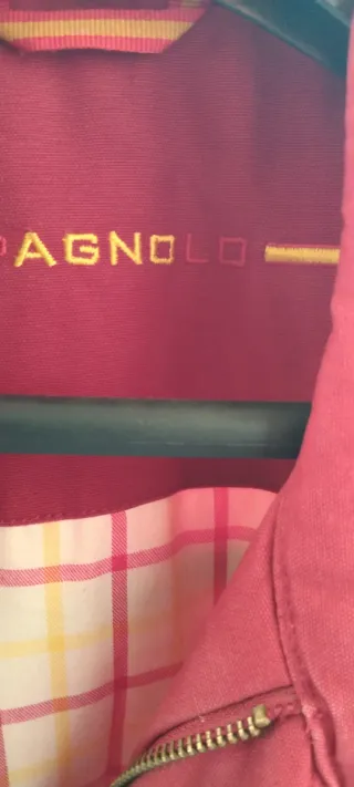 Chaquetón caballero rojo