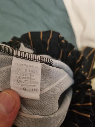 Pantaloni donna estivi a righe taglia S