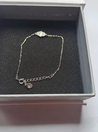 Pulsera Mano de Fátima Plata 925
