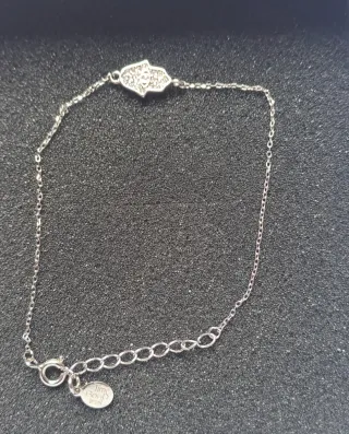 Pulsera Mano de Fátima Plata 925