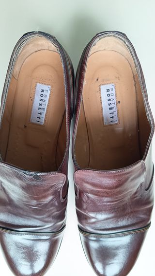 Mocassini in pelle Marrone Made in Italy