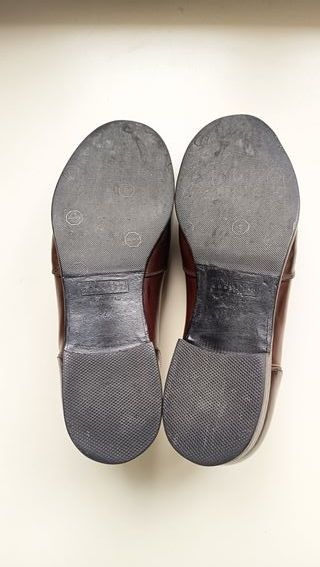 Mocassini in pelle Marrone Made in Italy