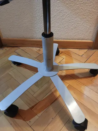 Silla de estudio madera y metal