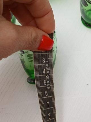 Set Vintage Bicchieri e Bottiglia Vetro