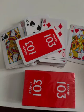 1 juego de Naipes de póker Brandy 103 (leer)