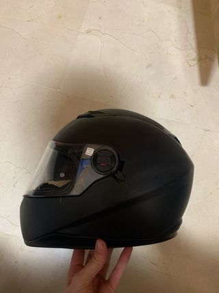 Casco de moto Agrius negro