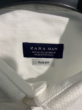 Traje Zara Gris Cuadros + camisa