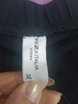 Set 2 leggings donna beige e neri