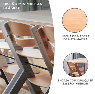 Trona Kinderkraft ENOCK Madera Bebé
