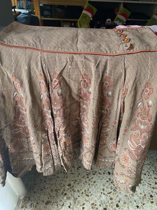 Falda midi estampada