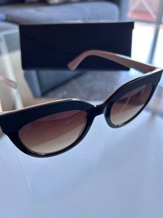 Gafas de sol Carolina Lemke mujer negras y marrone