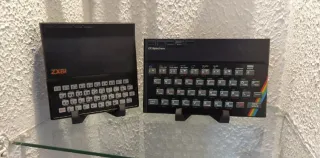 Expositor soporte Sinclair ZX SPECTRUM ZX 48k 128k