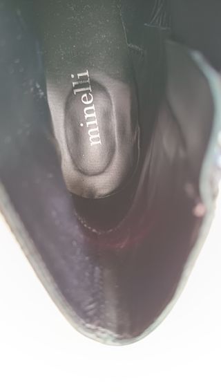 Stivaletti Minelli Pelle Nera Tg. 38