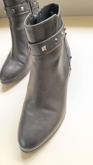 Stivaletti Minelli Pelle Nera Tg. 38