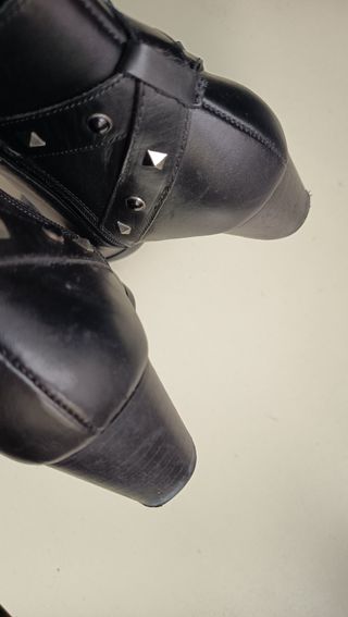 Stivaletti Minelli Pelle Nera Tg. 38