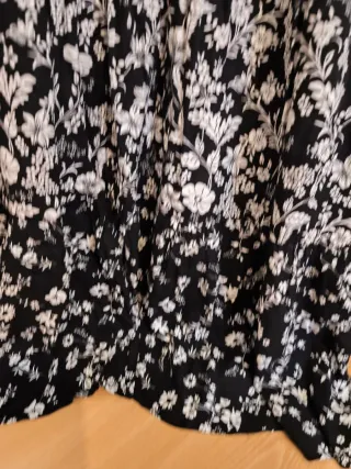 Vestido largo Springfield floral