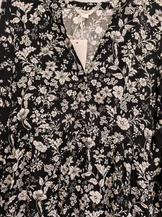 Vestido largo Springfield floral