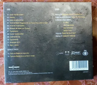 DAVID BISBAL - Premonición. Cd+Dvd