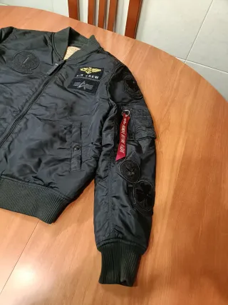 Chaqueta Alpha Industries Talla M Negra