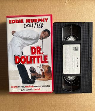 VHS Dr Dolittle Eddie Murphy Comedia Familiar