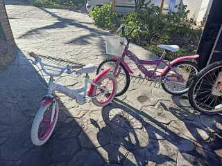 6 bicicletas, precio unitario.25€