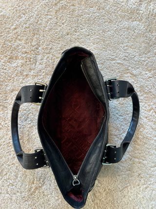 Borsa Furla Vera Pelle Nera Vintage