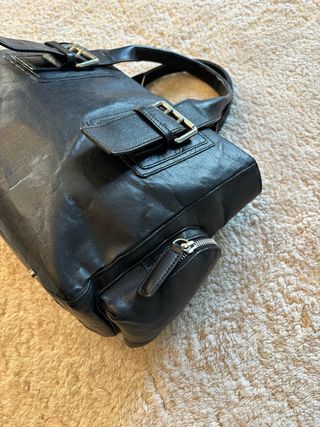 Borsa Furla Vera Pelle Nera Vintage