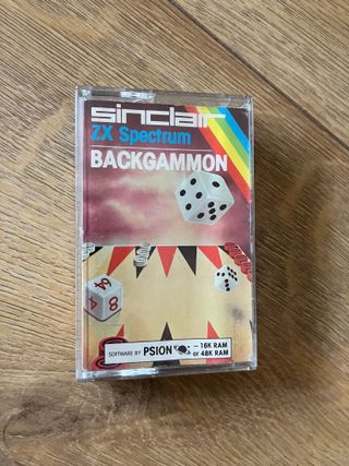 Backgammon ZX Spectrum 48K Cinta Original de Segunda mano por 30