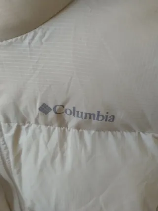 Chaqueta Columbia Puffect II Mujer Beige talla S