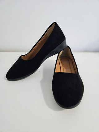 Bailarinas negras sin usar Talla 39