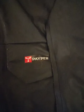 Chaqueta impermeable PAYPER negra