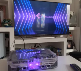 Consola Xbox Clásica Transparente Modificada