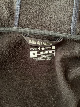 Chaqueta Carhartt Rain Defender impermeable azul