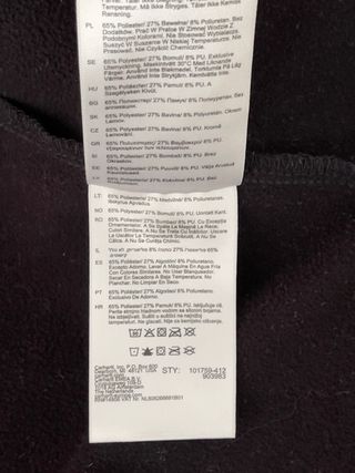 Chaqueta Carhartt Rain Defender impermeable azul