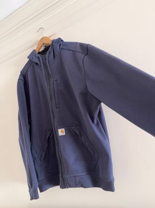 Chaqueta Carhartt Rain Defender impermeable azul