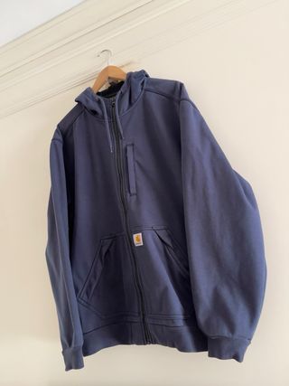 Chaqueta Carhartt Rain Defender impermeable azul