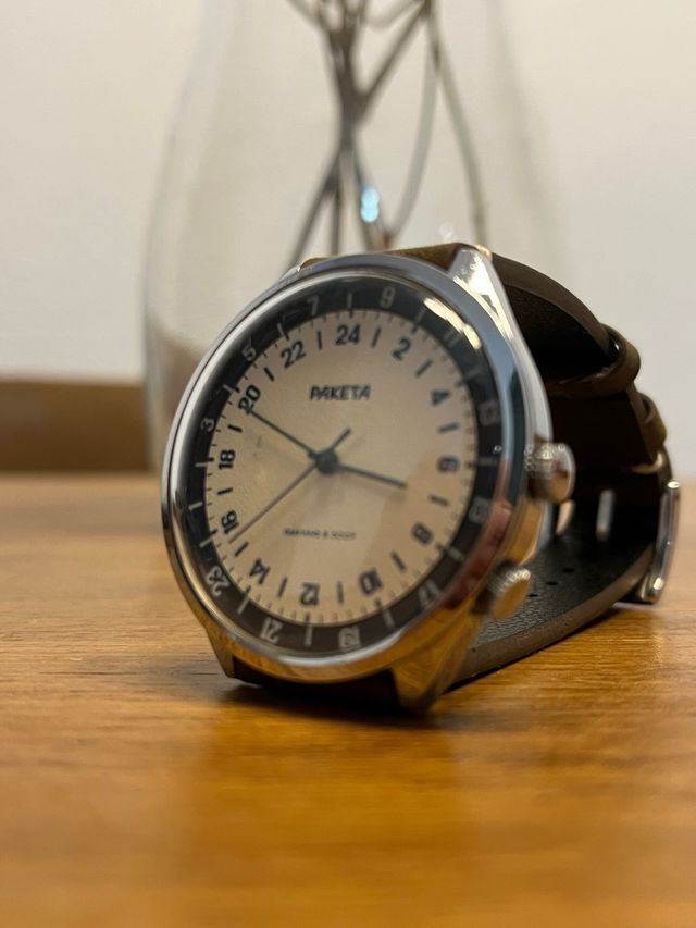Reloj Raketa 24h Cuerda Manual Vintage