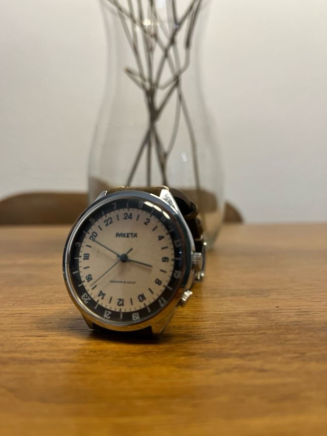 Reloj Raketa 24h Cuerda Manual Vintage