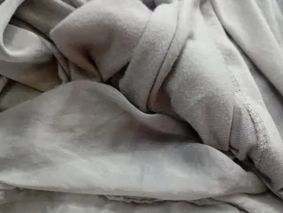 Blusa Seda Mujer Made In Italy Gris