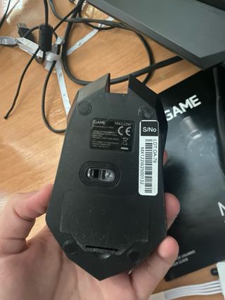 Ratón inalámbrico GAME MX122W, Teclado Led Game.