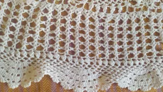 Tovaglia uncinetto vintage anni 70