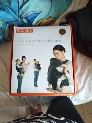 Mochila Portabebés Stokke MyCarrier Orgánica