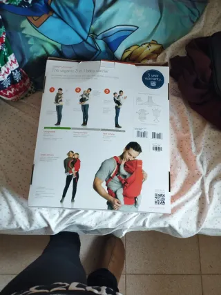 Mochila Portabebés Stokke MyCarrier Orgánica